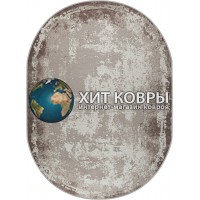 Российский ковер Rimma Lux 36897 Бежевый овал
